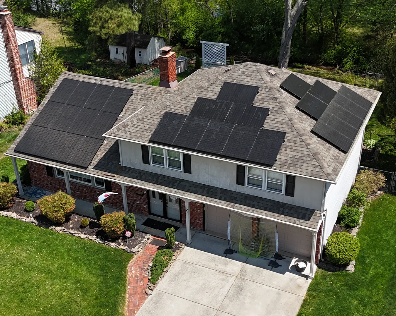 Pure Home Renewables installer working on a home solar and battery project